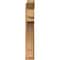Ekena Millwork Merced Slat Smooth Outlooker, Western Red Cedar, 7 1/2"W x 34"D x 46"H OUT08X34X46MRC06SWR - alternate 3
